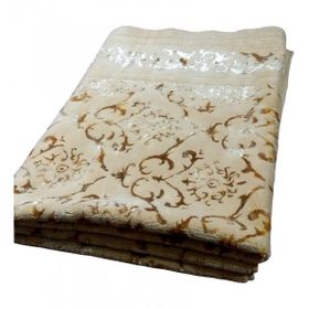 Prizma Bianca 150x200 cm Bej Eskitme Desen Kaymaz Latex Taban Halı