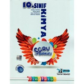 Pro 10. Sınıf Kimya Simülatör Soru Bankası-Yayın Denizi Yayınları