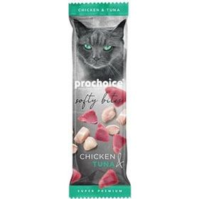Pro Choice 24x10 gr Softy Bites Tavuklu ve Ton Balıklı Yumuşak Kedi Ödül Maması