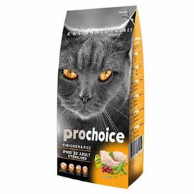 Pro Choice 32 Sterilised Tavuklu ve Pirinçli Kısırlaştırılmış 15 kg Kedi Maması