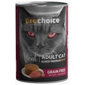 Pro Choice 400 gr Dana Etli Tahilsiz Ezme Yetiskin Kedi Konservesi
