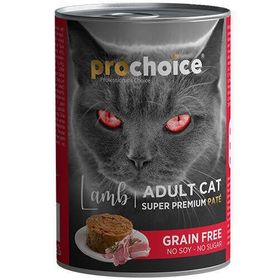Pro Choice 400 gr Lamb Kuzu Etli Tahılsız Kedi Konservesi
