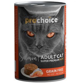Pro Choice 400 gr Salmon Somon Etli Tahılsız Kedi Konservesi