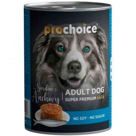 Pro Choice 400 gr Sardalya ve Hamsili Tahılsız Köpek Konservesi