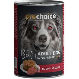 Pro Choice Adult 12x400 gr Biftekli Yetişkin Köpek Konservesi