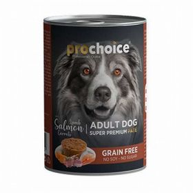 Pro Choice Adult 24x400 gr Kuzu Somon ve Havuçlu Köpek Konservesi