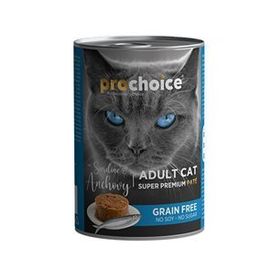 Pro Choice Adult 24x400 gr Sardunya ve Hamsili Kedi Konservesi