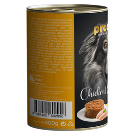 Pro Choice Adult 6x400 gr Tavuklu Yetişkin Köpek Konservesi