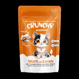 Pro Choice Crunchy Salmon Kediler İçin Somon Balığı İlaveli 60 GR Çıtır Atıştırmalık