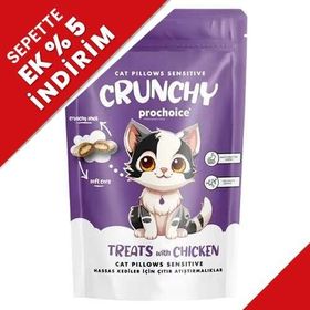 Pro Choice Crunchy Sensitive Hassas Kediler İçin Tavuklu 60 gr Kedi Ödül Maması