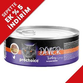 Pro Choice DÖNER Bites Adult Sos İçerisinde Hindili 70 gr Kedi Yaş Maması
