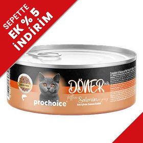 Pro Choice Döner Bites Kitten Sos İçerisinde Somonlu Yavru 70 gr Kedi Yaş Maması