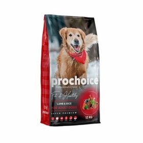 Pro Choice Fit Healthy Kuzulu ve Pirinçli Yetişkin 12 kg Köpek Maması