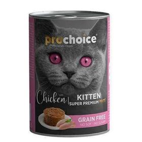 Pro Choice Kitten Tavuklu 400 gr Yavru Kedi Konservesi