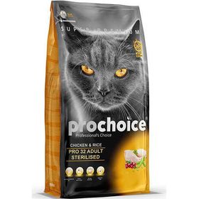 Pro Choice Pro32 Sterilised Kısırlaştırılmış Tavuklu 15 kg Kedi Maması