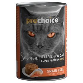 Pro Choice Prochoice Somonlu Kısırlaştırılmış 400 gr x 6 Kedi Konservesi