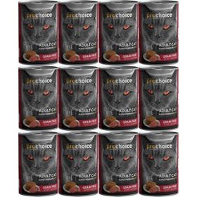 Pro Choice Sığır Etli Şekersiz Tahılsız Ezme 12x400 gr Yetişkin Kedi Konservesi