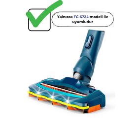 Pro Fresh & Clean Philips Fc 6724 Speed Pro/ Speedpro Uyumlu Led Işıklı Süpürge Emici Başlık