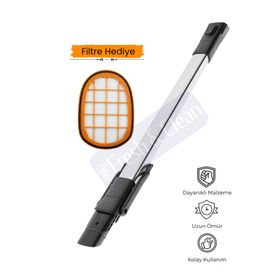 Pro Fresh & Clean Philips Xc 8049/ Xc 8043/ Fc 6823/ Xc7043 Speedpro Max Speed Pro Uyumlu Teleskobik Boru Filtre