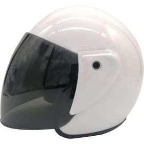 Pro Helmets F-009 Açık Beyaz Motosiklet Kask