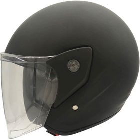 Pro Helmets F022 Açık Siyah Motosiklet Kask