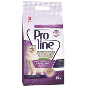 Pro Line 10 lt Doğal Topaklanan İnce Taneli Lavanta Kokulu Kedi Kumu