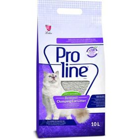 Pro Line 10 lt Süper Topaklanan İnce Taneli Lavanta Kokulu Bentonit Kedi Kumu