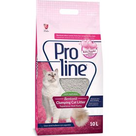 Pro Line 10 lt Süper Topaklanan İnce Taneli Parfümlü Bentonit Kedi Kumu