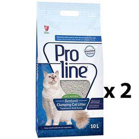 Pro Line 10 x 2 lt Kokusuz Bentonit Kedi Kumu