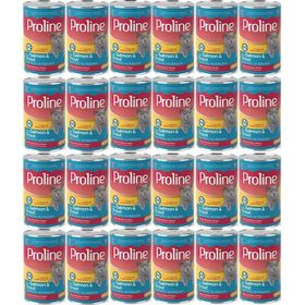 Pro Line 24x400 gr Somonlu ve Alabalıklı Yetişkin Kedi Konservesi