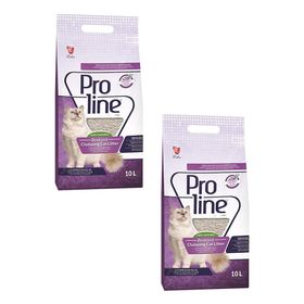Pro Line 2x10 lt Lavanta Kokulu Bentonit Kedi Kumu