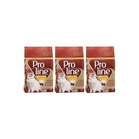 Pro Line 3x1,5 kg Tavuklu Yetişkin Kedi Maması