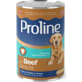 Pro Line 400 gr Dana Etli Gravy Yetişkin Köpek Konserve Maması