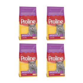 Pro Line 4x1200 gr Kuzu Etli-Pirinçli Kedi Maması