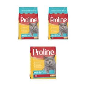 Pro Line Balıklı 3x1,2 kg Yetişkin Kedi Maması