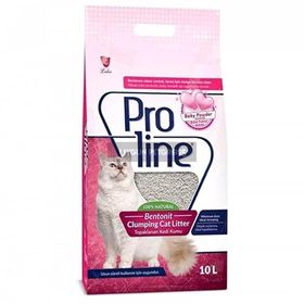Pro Line İnce Taneli Bebek Pudrası Kokulu 10 lt Topaklanan Bentonit Kedi Kumu