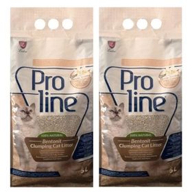 Pro Line İnce Taneli Vanilya Kokulu Topaklanan 2x5 lt Bentonit Kedi Kumu