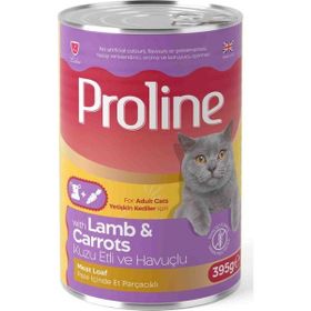 Pro Line Kuzulu ve Havuçlu Gravy 395 gr Yetişkin Kedi Konserve Maması