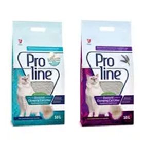 Pro Line Lavanta Kokulu ve Marsilya Sabunlu 2x10 lt Bentonit Kedi Kumu