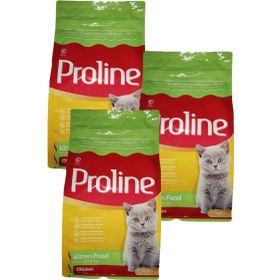 Pro Line Tavuklu 1200 gr 3 Paket Kıtten Yavru Kedi Maması