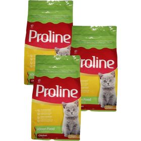 Pro Line Tavuklu 1200 gr 3 Paket Kıtten Yavru Kedi Maması