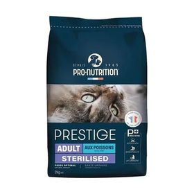 Pro Nutrition Prestige Adult Sterilised Kısırlaştırılmış Somonlu ve Morina Balıklı 2 kg Yetişkin Kedi Maması