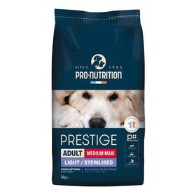 Pro Nutrition Prestige Light Sterilised Orta Büyük Irk 3 kg Yetişkin Köpek Maması