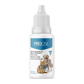 Pro One 50 ml Kedi ve Köpekler İçin Ağız ve Diş Bakım Losyonu