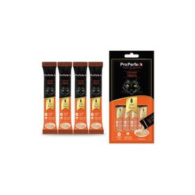 Pro Perfeck Creamy Malt Sıvı 4x15 gr Kedi Ödülü