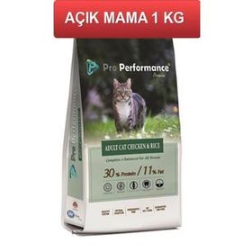 Pro Performance 1 kg Açık Tavuklu ve Pirinçli Yetişkin Kedi Maması