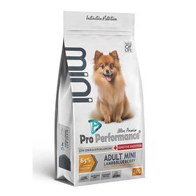 Pro Performance 2 kg Kuzulu ve Yaban Mersinli Küçük Irk Yetişkin Köpek Maması