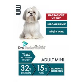 Pro Performance 2 kg Somonlu ve Yaban Mersinli Küçük Irk Yetişkin Kuru Köpek Maması