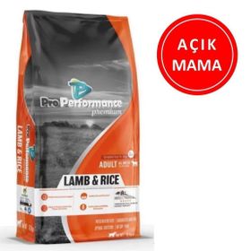 Pro Performance Kuzu Etli 1 kg Yetişkin Açık Köpek Maması