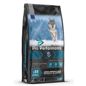 Pro Performance Orta ve Büyük Irklar İçin Somonlu 12 kg Yetişkin Köpek Maması